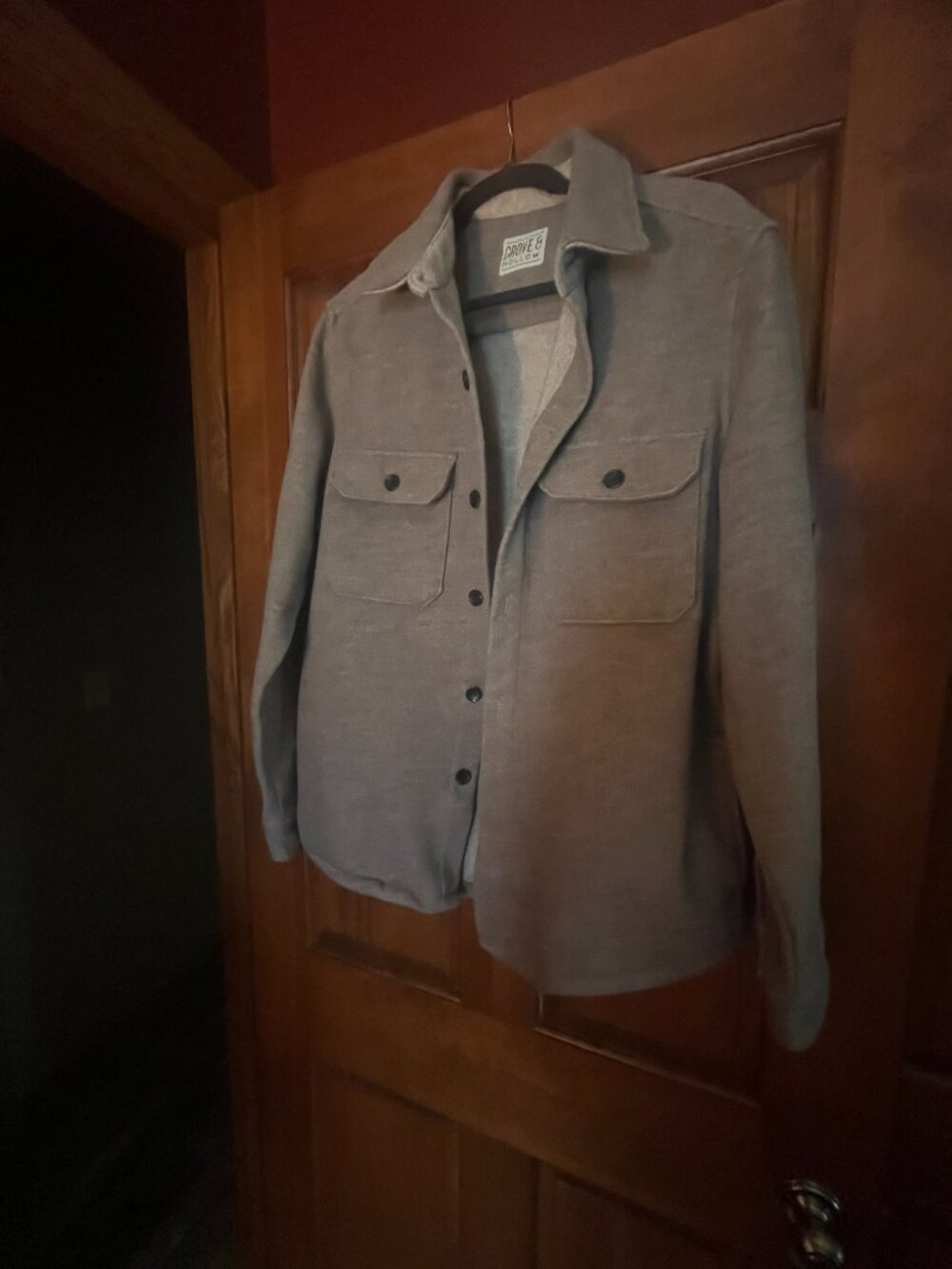Men's Grove & Hollow Shacket - size L